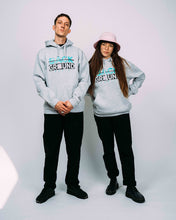 Charger l'image dans la galerie, Hoodie gris logo Background