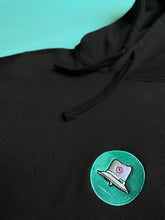 Charger l'image dans la galerie, Hoodie noir bob Background